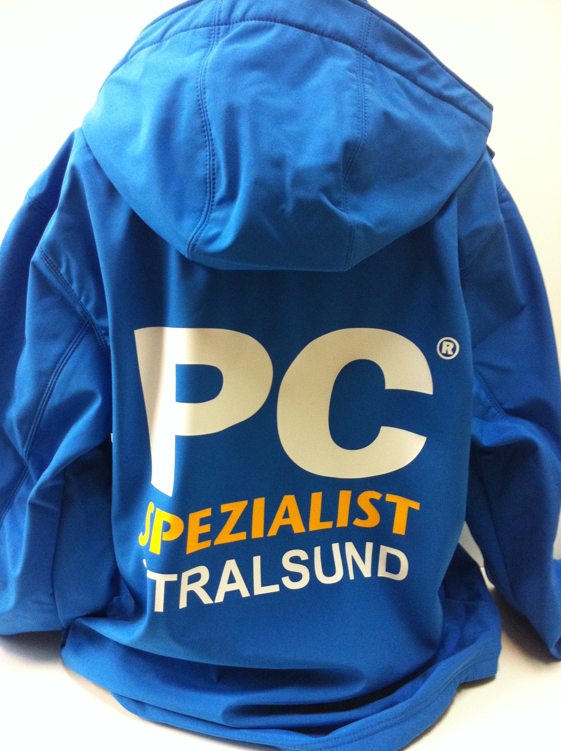 Textildruck für PC-Spezialist Stralsund