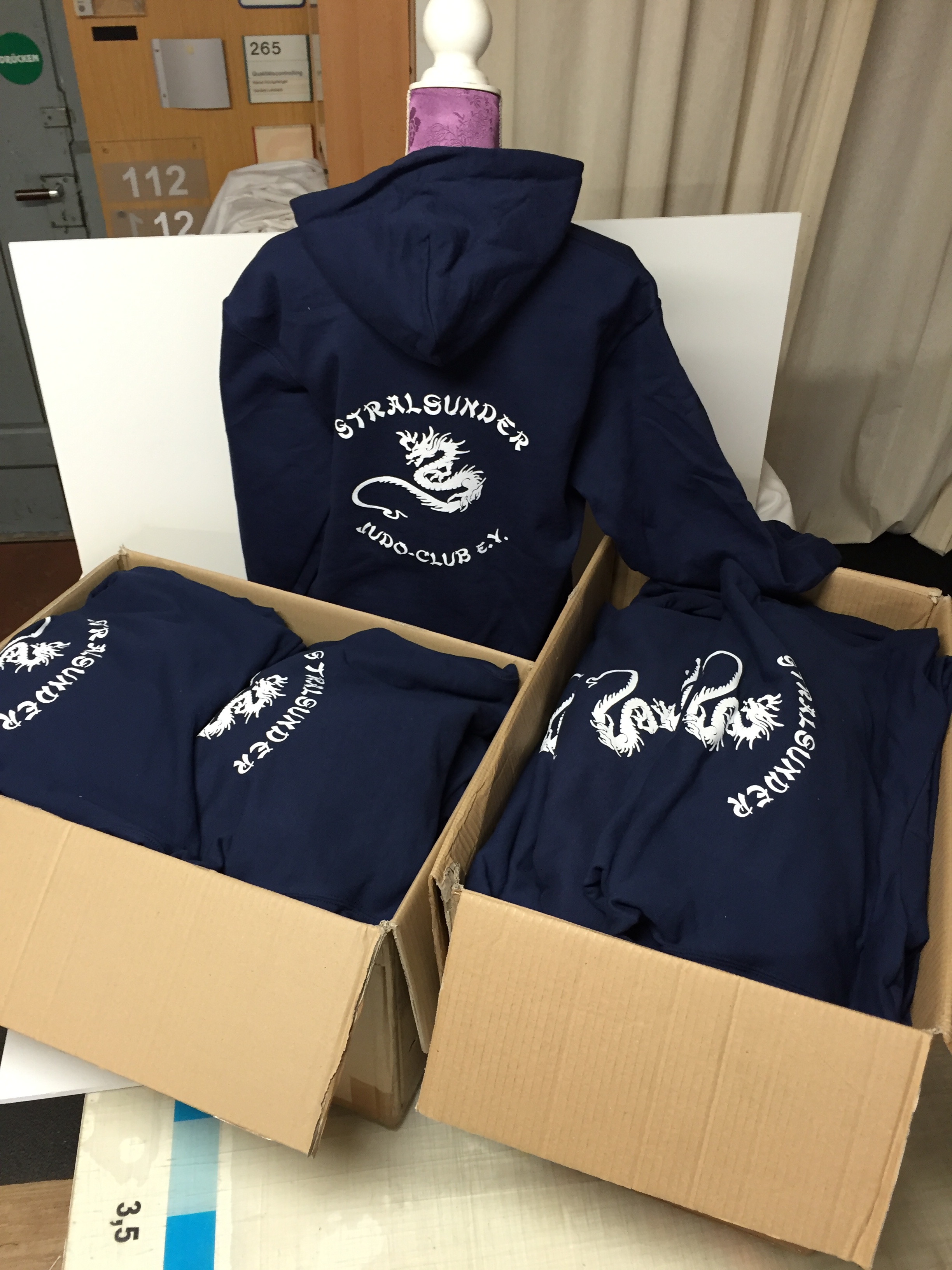 Textildruck für den Stralsunder Judo Club e.V.